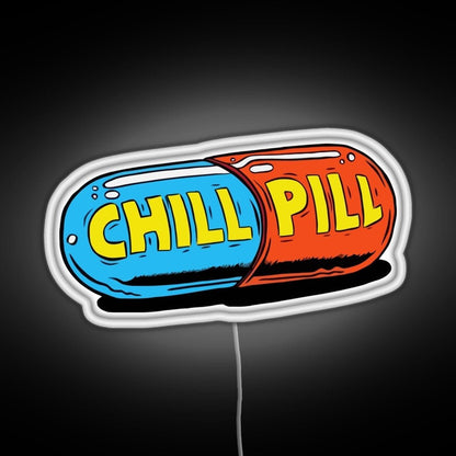 Chill Pill Rgb Neon Sign - Shineneon