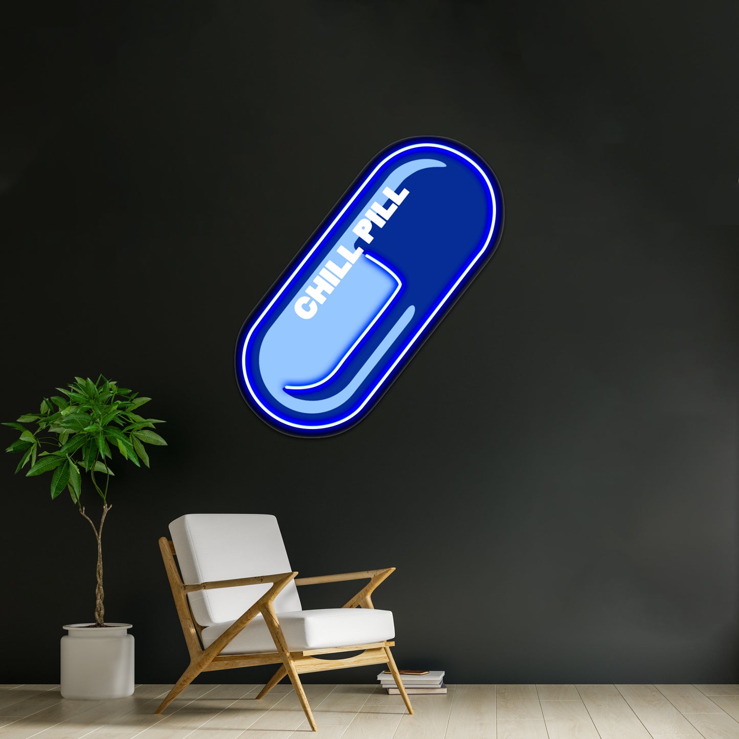 Chill Pill Wall Artwork Neon Signs