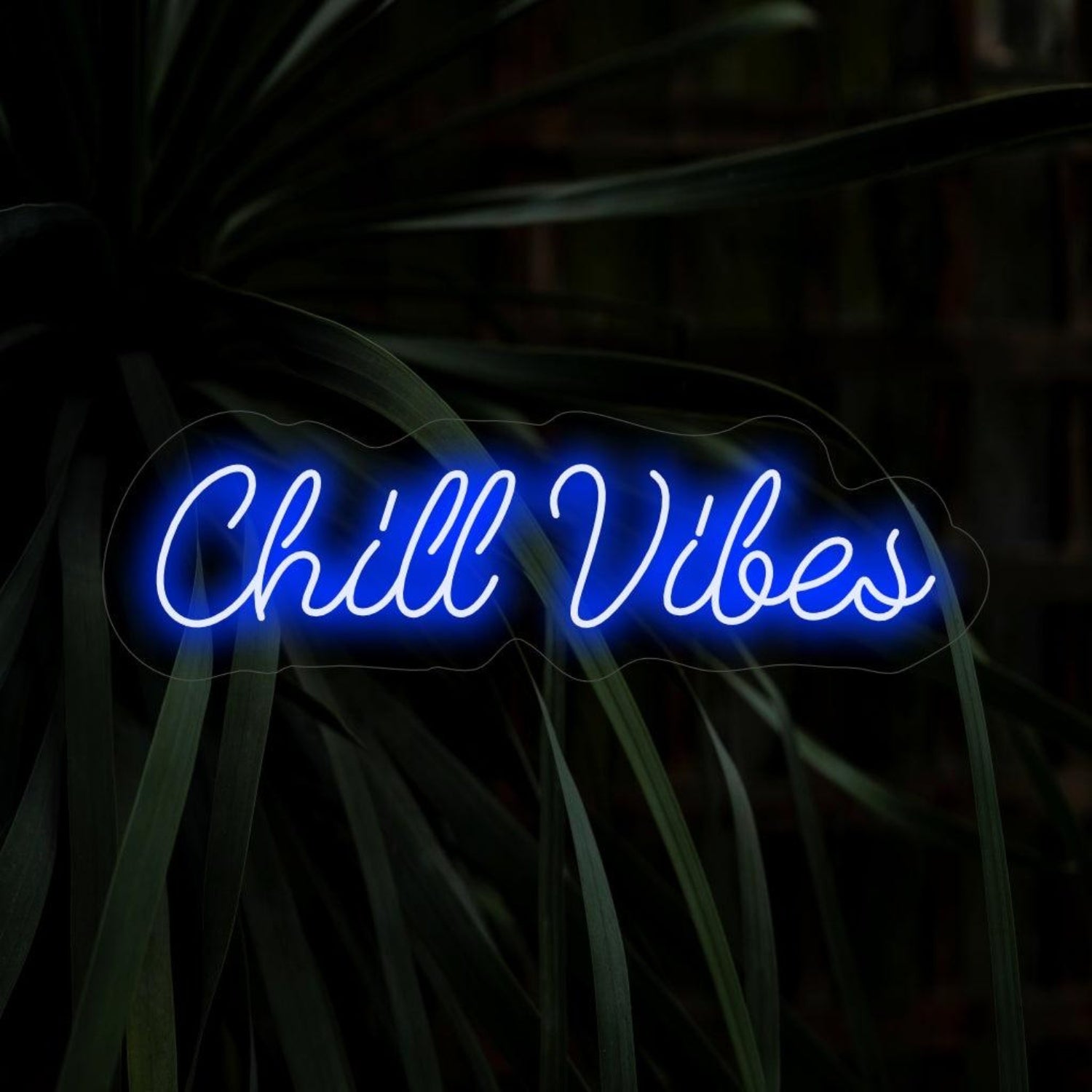Chill Vibes Pink Glow Led Neon Sign For Home Cafe Decor | Shineneon