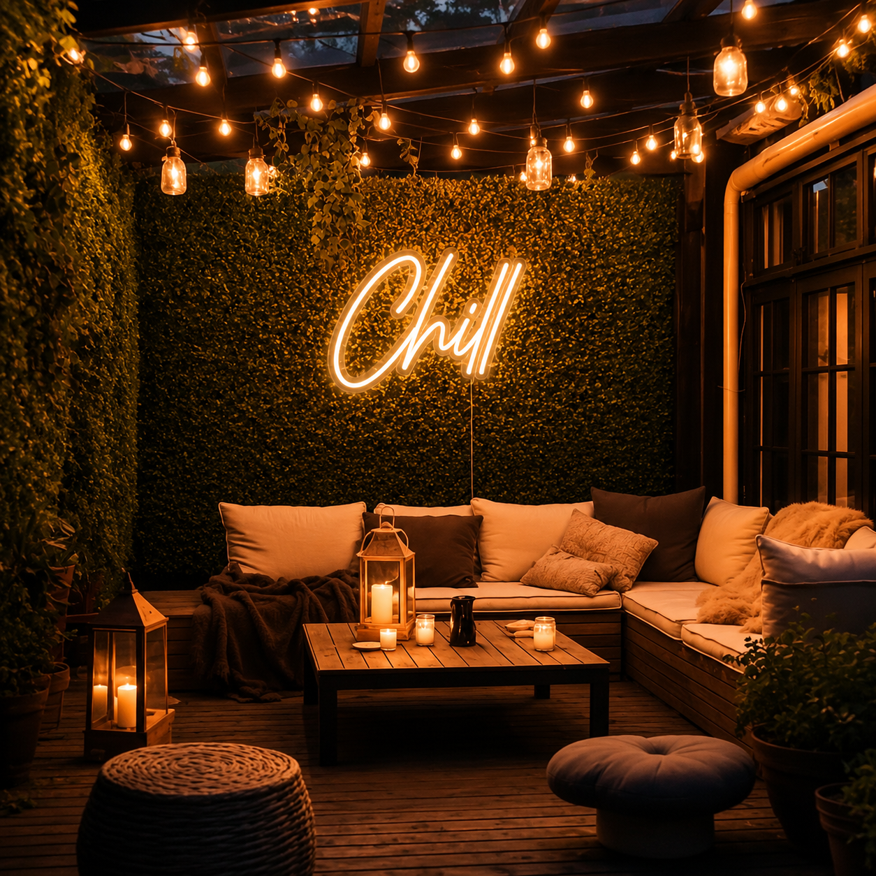 Chill Wall Decor LED Neon Sign Wall Art main product image