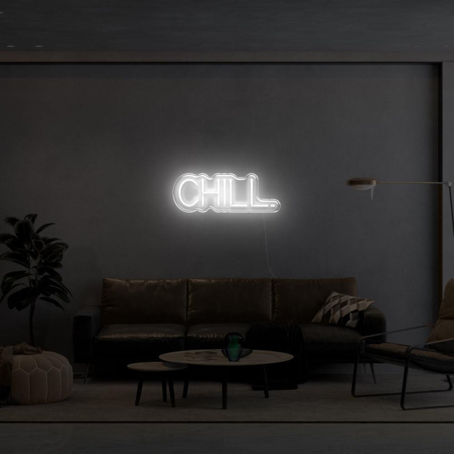 Chill Warm-Toned Led Neon Sign For Modern Living Room Ambiance | Shineneon