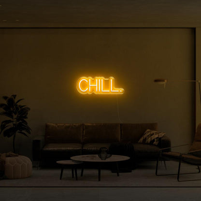Chill Warm-Toned Led Neon Sign For Modern Living Room Ambiance | Shineneon