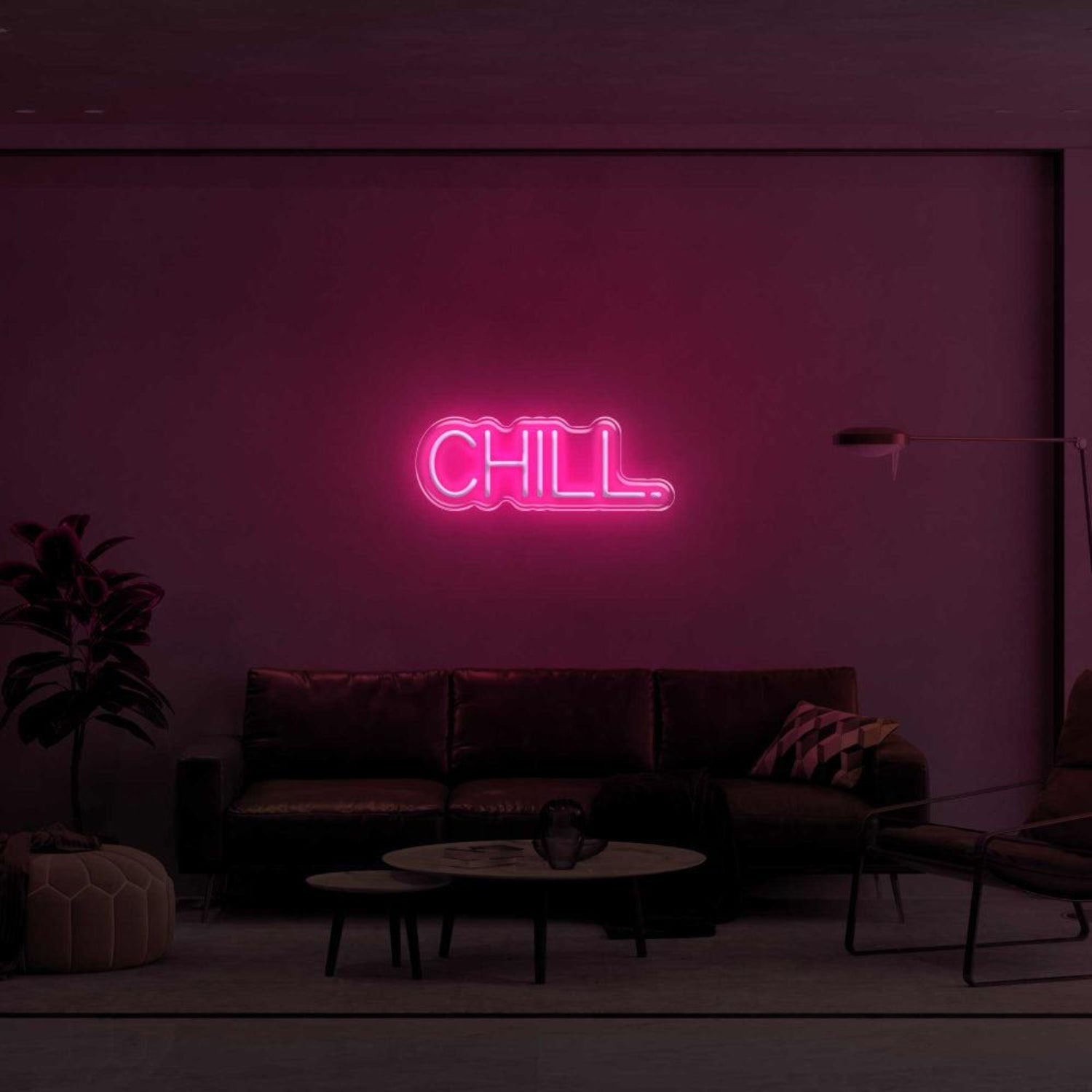 Chill Warm-Toned Led Neon Sign For Modern Living Room Ambiance | Shineneon
