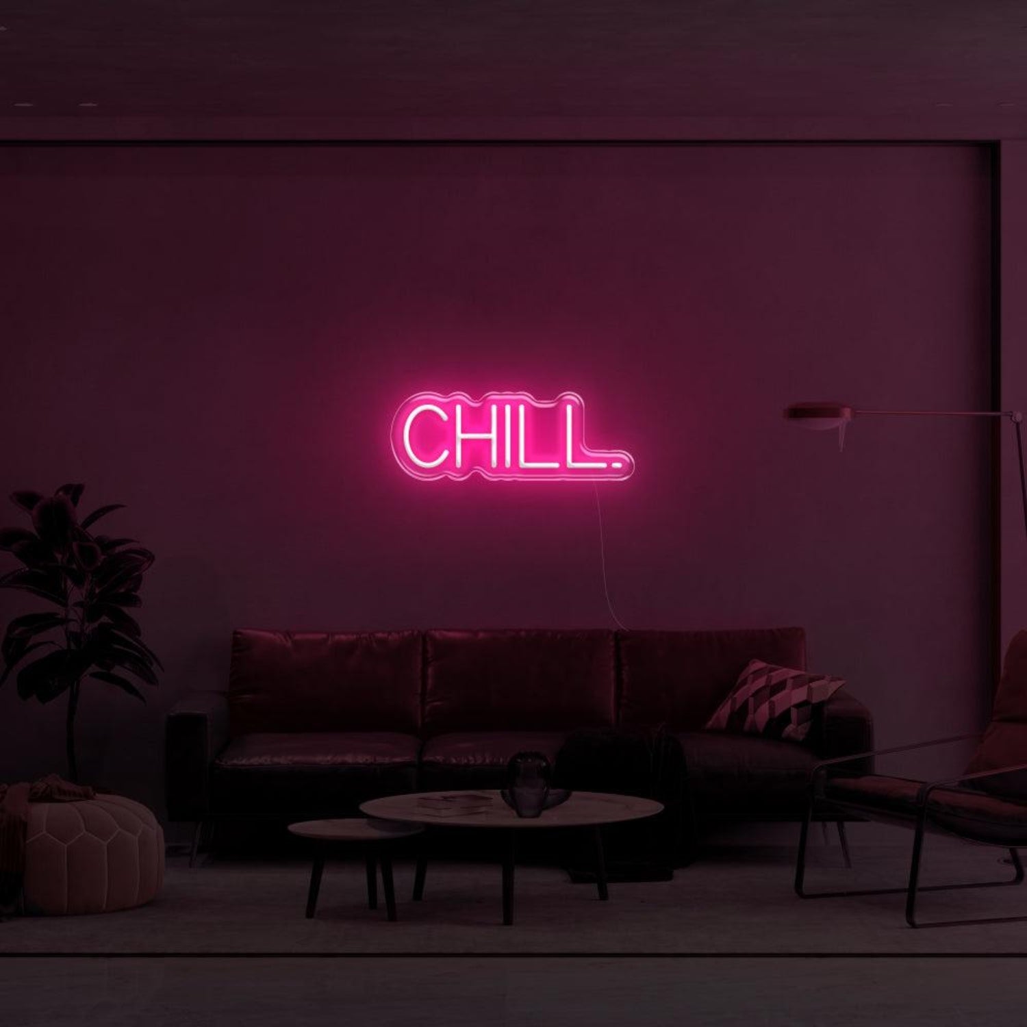 Chill Warm-Toned Led Neon Sign For Modern Living Room Ambiance | Shineneon