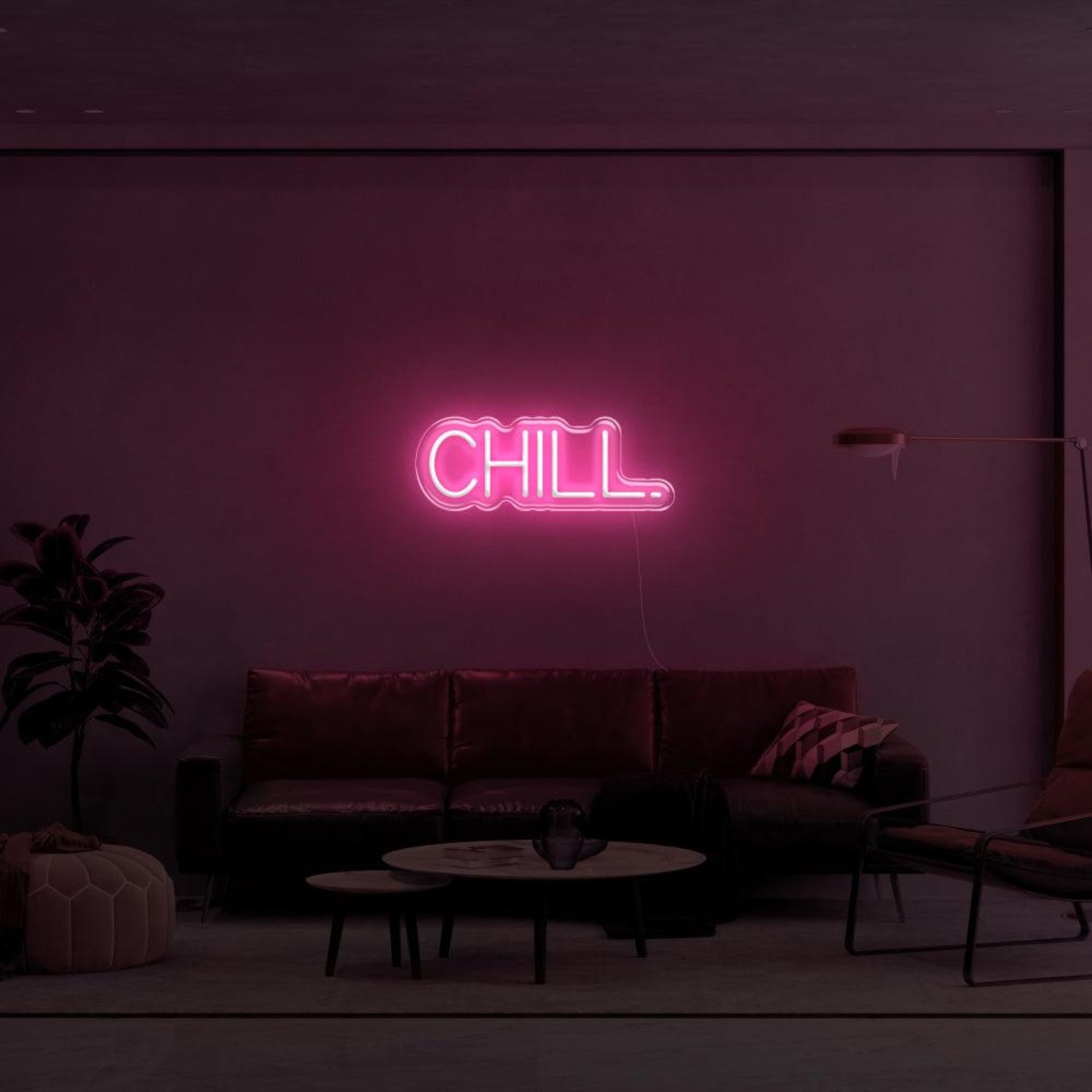 Chill Warm-Toned Led Neon Sign For Modern Living Room Ambiance | Shineneon