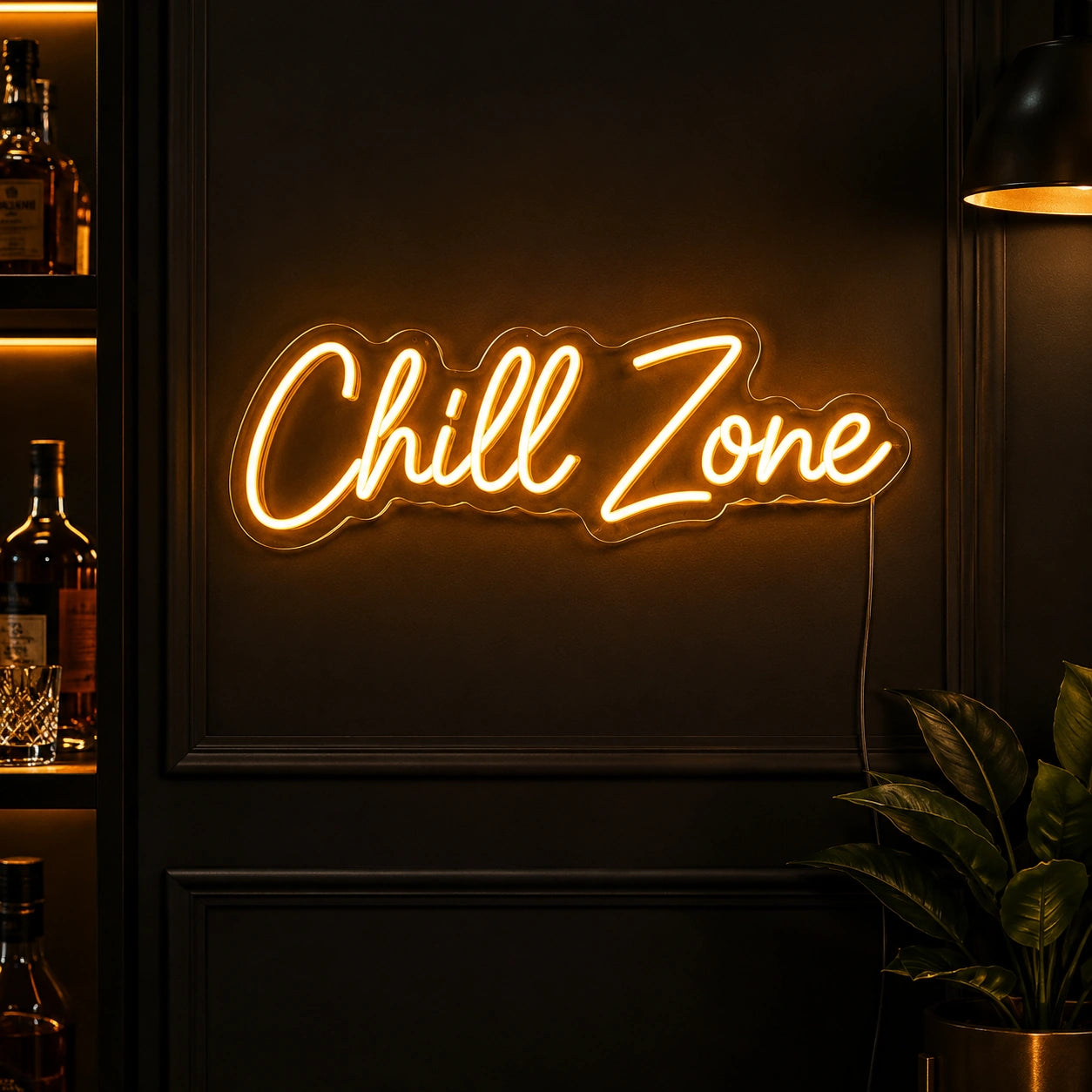 Chill Zone Lounge Neon Sign LED Neon Sign high-converting product image