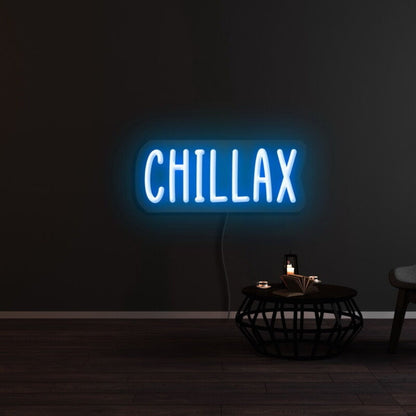 Chillax Led Neon Sign - Shineneon