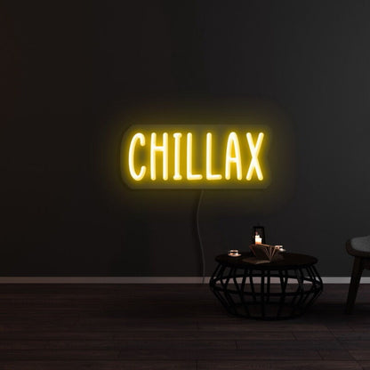 Chillax Led Neon Sign - Shineneon