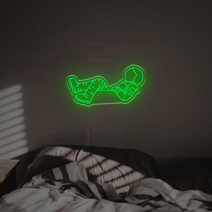 Chilling Astrinaut Led Neon Sign For Home Decor - Shineneon