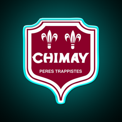 Chimay Beer Bar Decor Led Neon Sign Rgb Color - Size and dimension reference