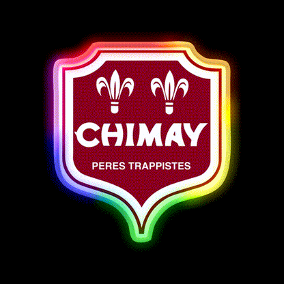 Chimay Beer Bar Decor Led Neon Sign Rgb Color - LED neon sign close-up detail