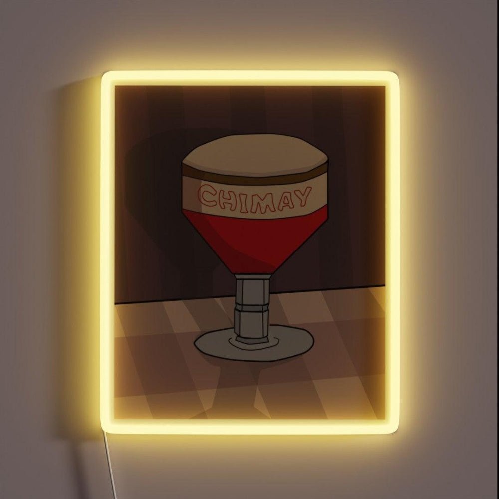 Chimay Beer Design Rgb Led Neon Sign - Shineneon
