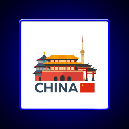 China Beijing Skyline Led Neon Sign Chinese Food Rgb Color - Shineneon