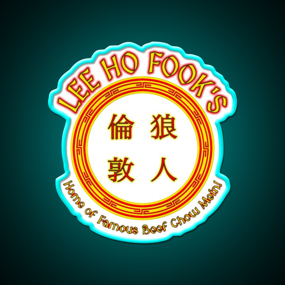 China Food Style Retro Asian Cultural Led Neon Sign Rgb Color