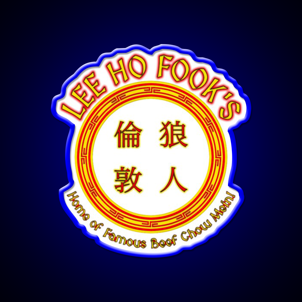 China Food Style Retro Asian Cultural Led Neon Sign Rgb Color