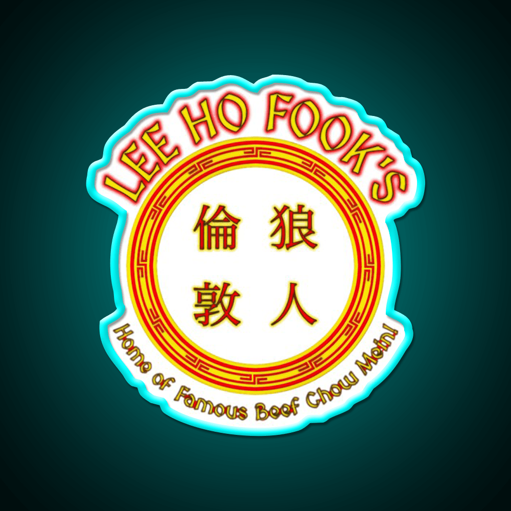China Food Style Retro Asian Cultural Led Neon Sign Rgb Color - Shineneon