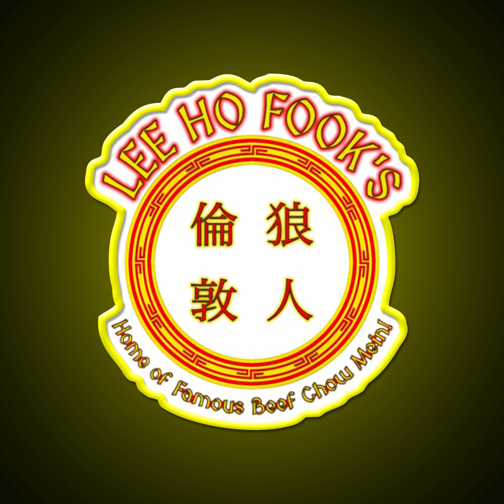 China Food Style Retro Asian Cultural Led Neon Sign Rgb Color - Shineneon