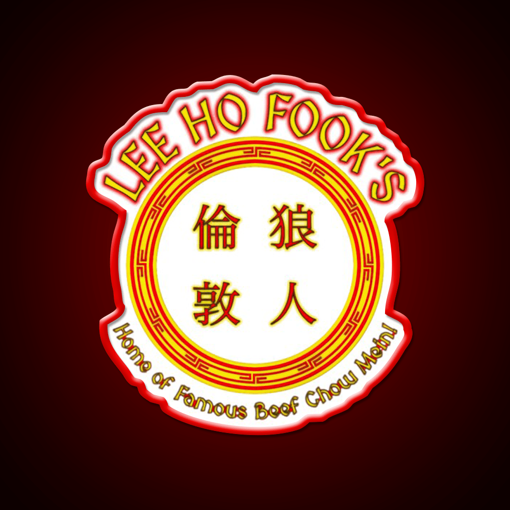 China Food Style Retro Asian Cultural Led Neon Sign Rgb Color - Shineneon