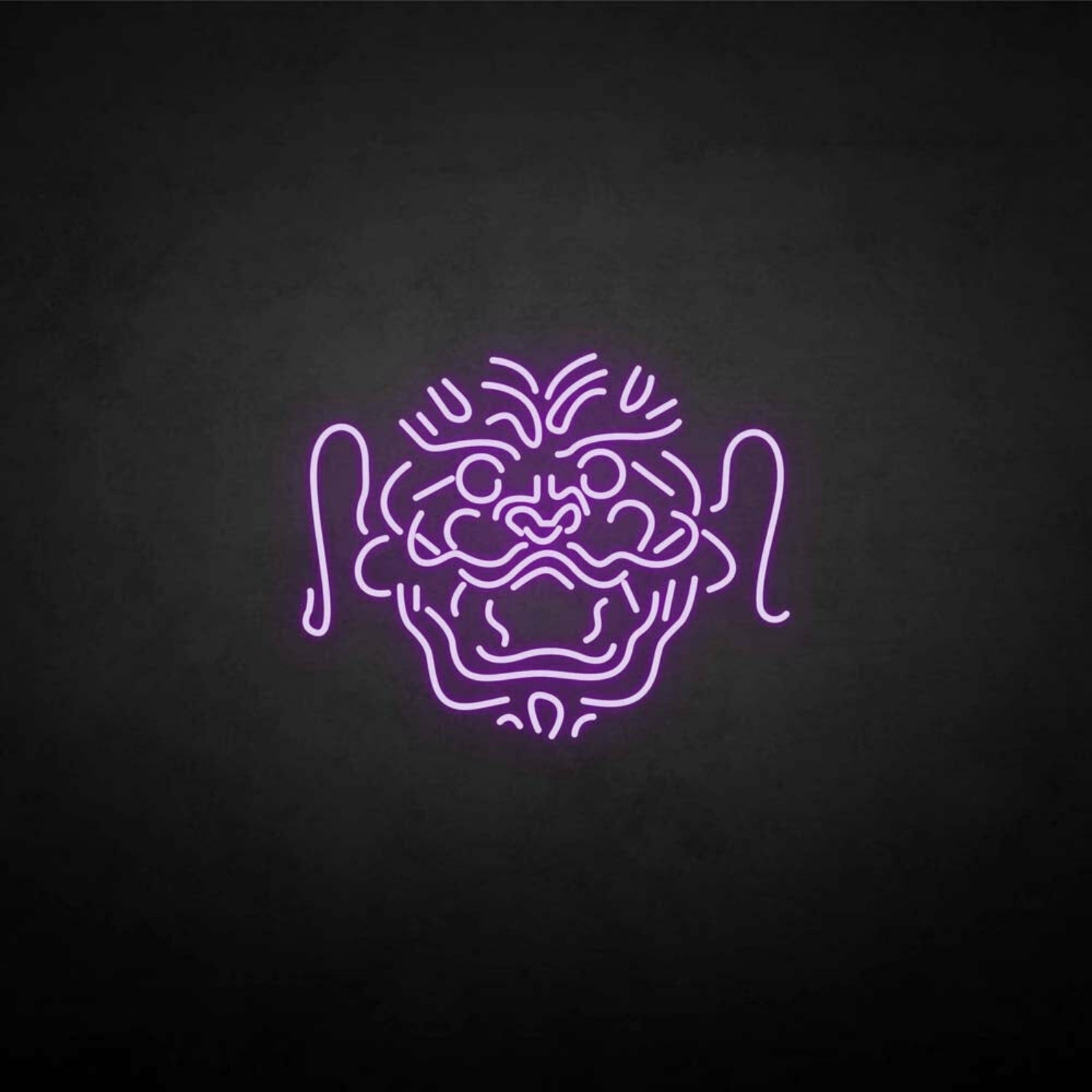China Lion Head Led Neon Sign - Shineneon