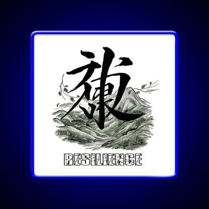 China Mandarin Symbol Asian Cultural Led Neon Sign Rgb Color - Shineneon