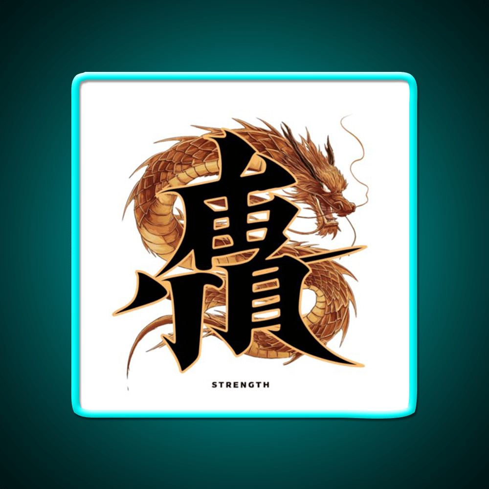 China Mandarin Symbol Asian Cultural Led Neon Sign Wall Decor Rgb Color - Shineneon