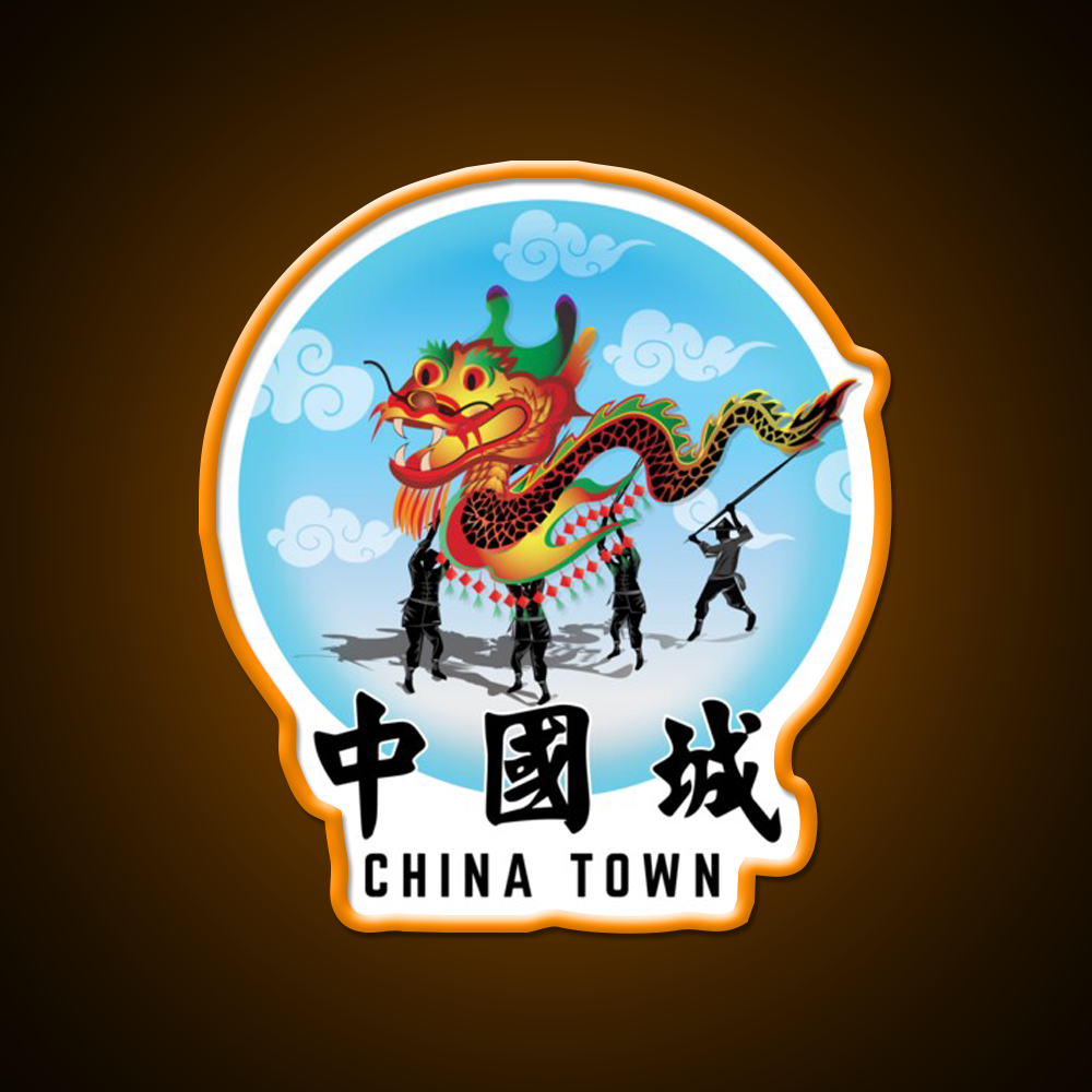 China Town Asian Cultural Led Neon Sign Wall Art Rgb Color - LED neon sign view 6