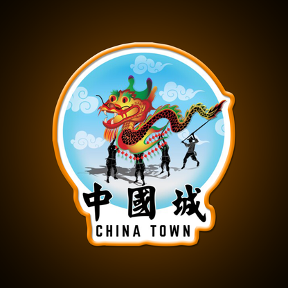 China Town Asian Cultural Led Neon Sign Wall Art Rgb Color - LED neon sign view 6