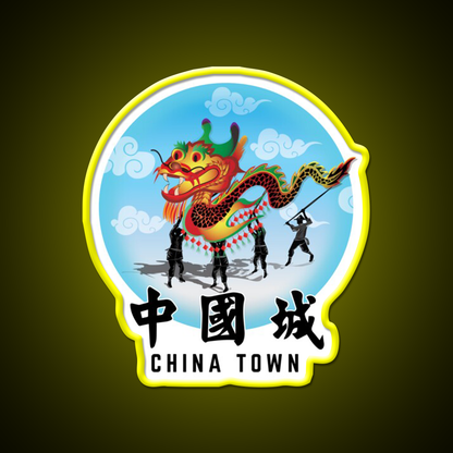 China Town Asian Cultural Led Neon Sign Wall Art Rgb Color - LED neon sign view 7
