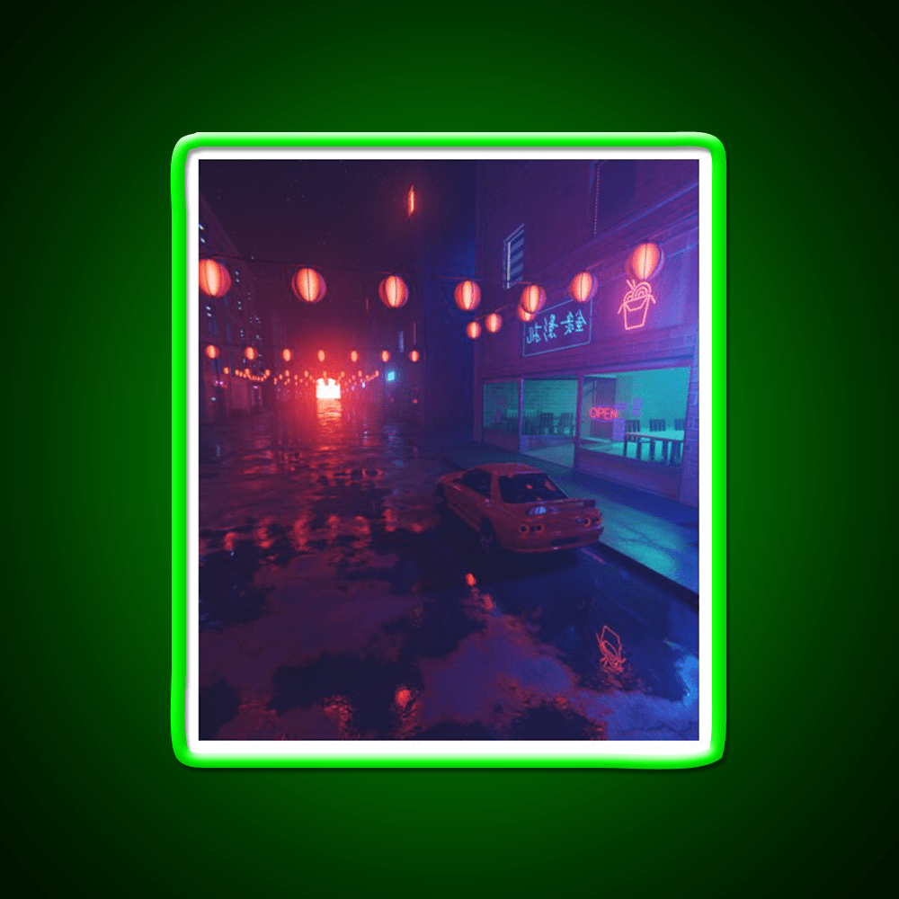 Chinatown Asian Cultural Led Neon Sign For Home Rgb Color - Shineneon