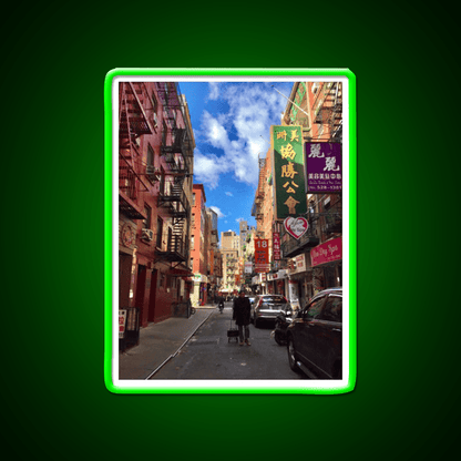 Chinatown Asian Cultural Led Neon Sign For Wall Decor Rgb Color - Shineneon
