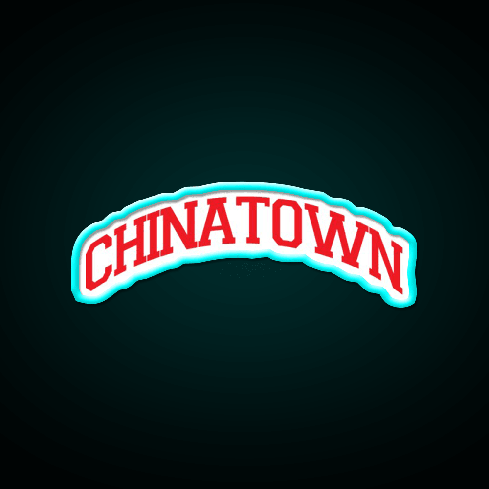 Chinatown Asian Cultural Led Neon Sign Living Room Art Rgb Color - Shineneon