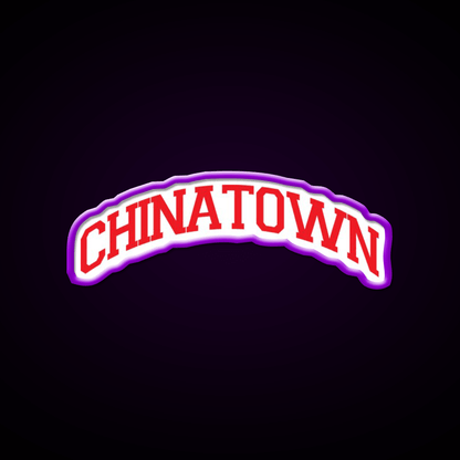 Chinatown Asian Cultural Led Neon Sign Living Room Art Rgb Color - Shineneon