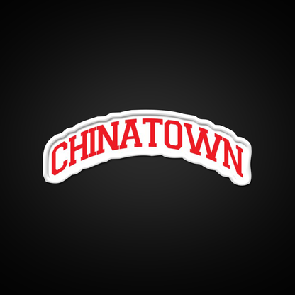 Chinatown Asian Cultural Led Neon Sign Living Room Art Rgb Color