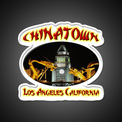 Chinatown Asian Cultural Led Neon Sign Living Room Wall Art Rgb Color