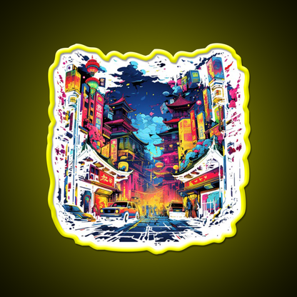 Chinatown Asian Cultural Led Neon Sign Wall Art For Home Rgb Color - LED neon sign view 7