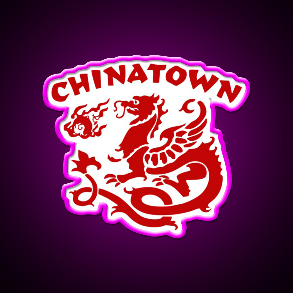 Chinatown Asian Cultural Led Neon Sign Wall Art Neon Sign Rgb Color - Shineneon