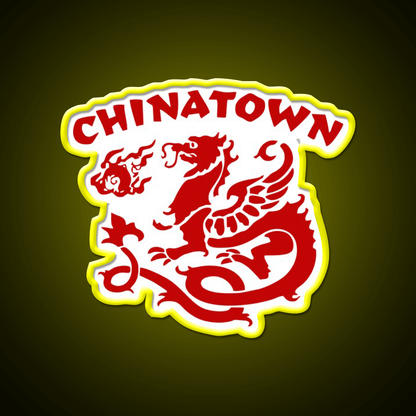 Chinatown Asian Cultural Led Neon Sign Wall Art Neon Sign Rgb Color - Shineneon