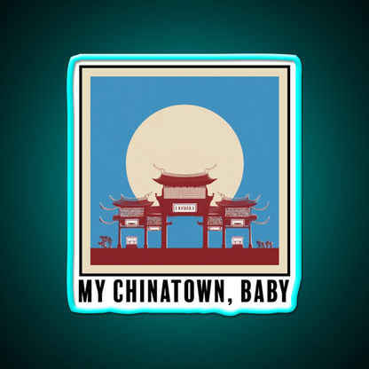 Chinatown Bleachers Lyrics Asian Cultural Led Neon Sign Rgb Color - Size and dimension reference