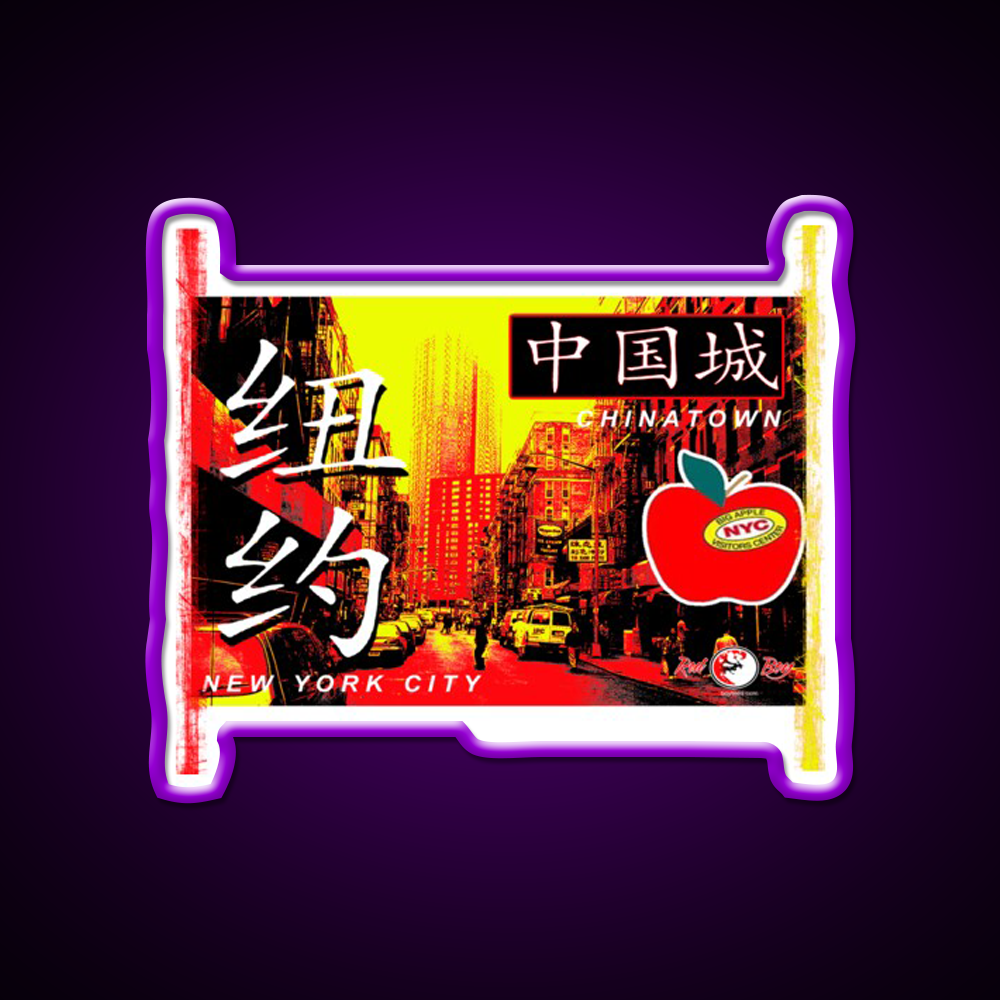 Chinatown In New York Asian Cultural Led Neon Sign Rgb Color - LED neon sign view 9