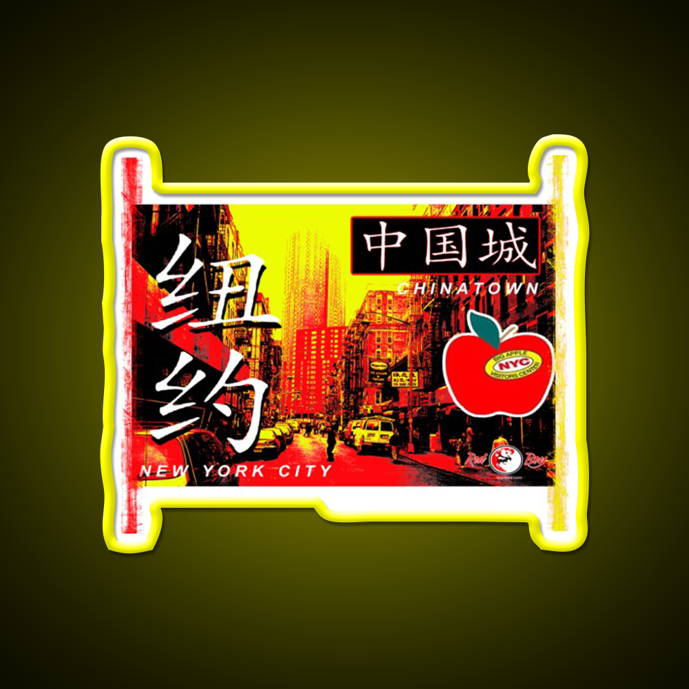 Chinatown In New York Asian Cultural Led Neon Sign Rgb Color - LED neon sign view 7