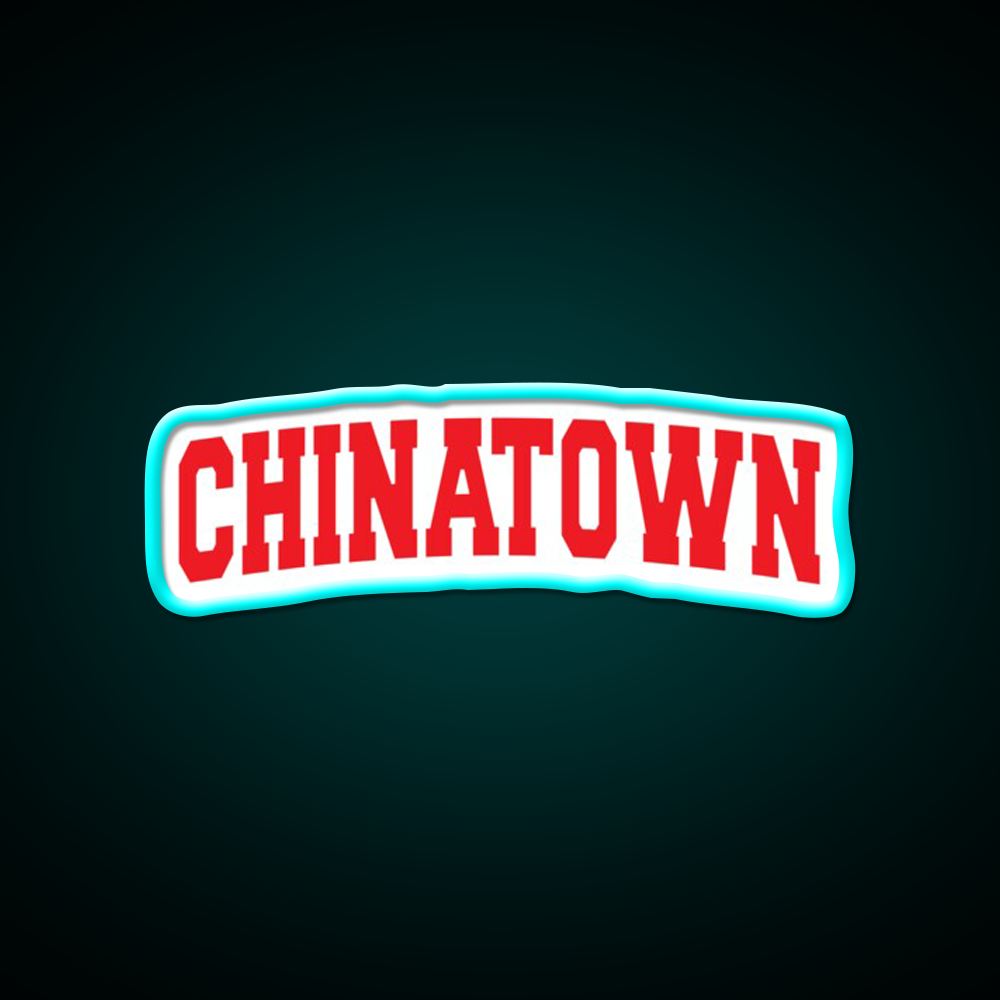 Chinatown Led Neon Sign Chinese Food Rgb Color