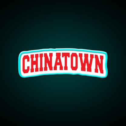 Chinatown Led Neon Sign Chinese Food Rgb Color