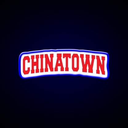 Chinatown Led Neon Sign Chinese Food Rgb Color
