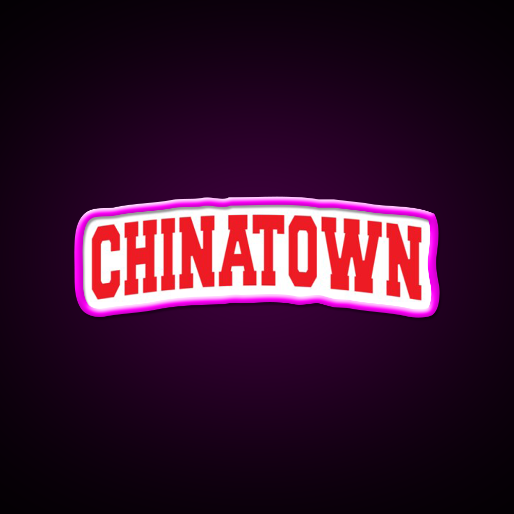 Chinatown Led Neon Sign Chinese Food Rgb Color
