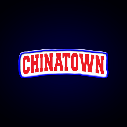 Chinatown Led Neon Sign Chinese Food Rgb Color - Shineneon