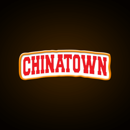 Chinatown Led Neon Sign Chinese Food Rgb Color - Shineneon