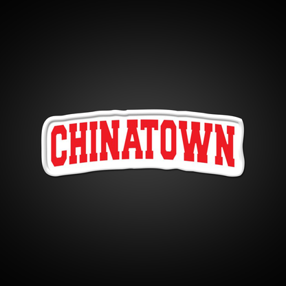 Chinatown Led Neon Sign Chinese Food Rgb Color