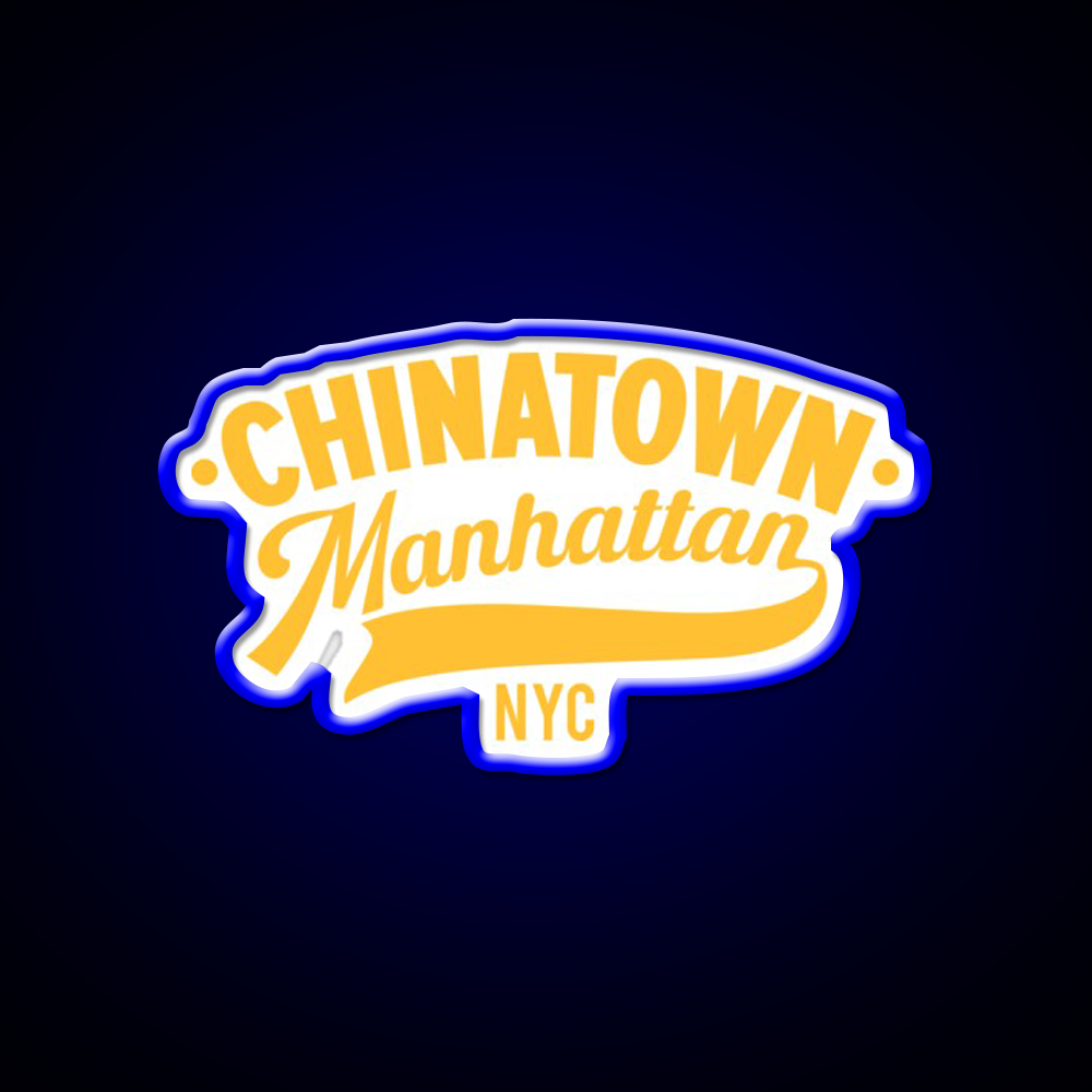Chinatown Manhattan Where East Meets West Asian Cultural Led Neon Sign Rgb Color - LED neon sign view 5