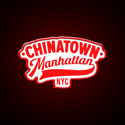 Chinatown Manhattan Where East Meets West Asian Cultural Led Neon Sign Home Rgb Color - LED neon sign view 10