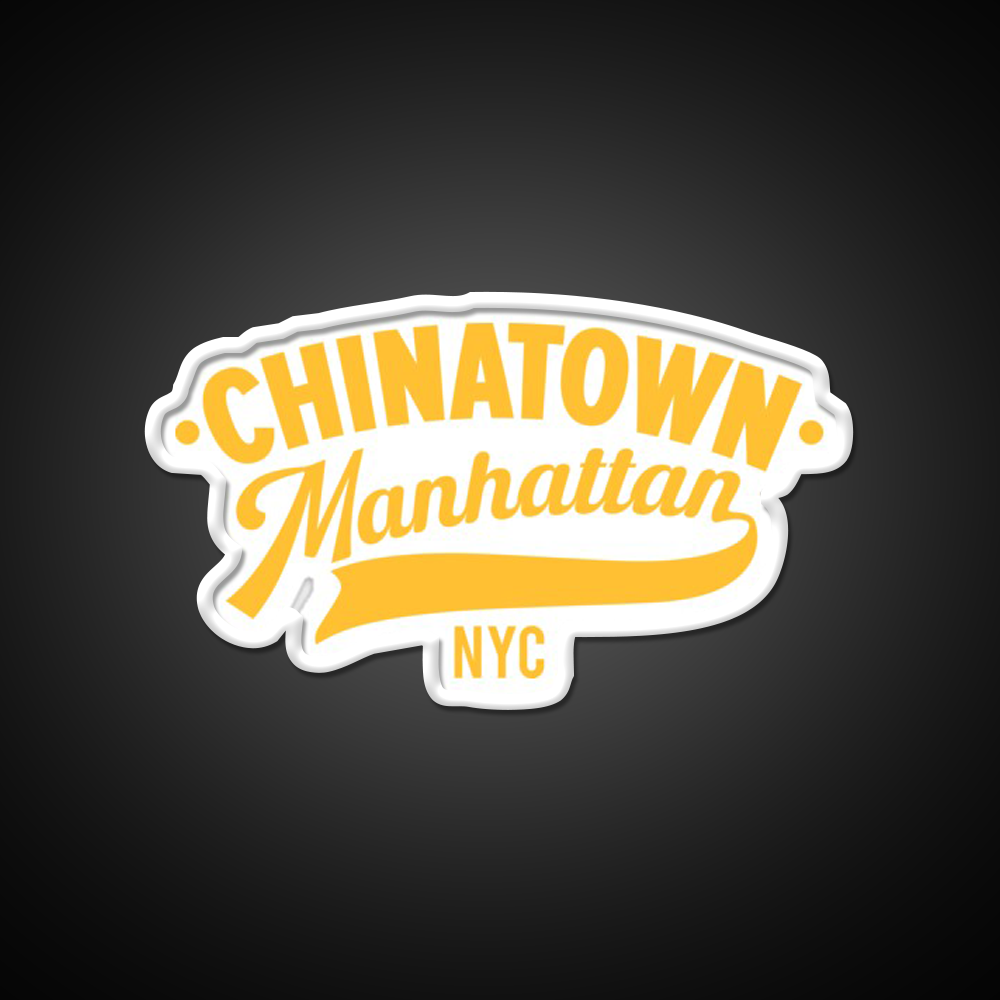 Chinatown Manhattan Where East Meets West Asian Cultural Led Neon Sign Rgb Color - LED neon sign view 11